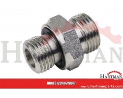 Przyłącze proste z uszczelką M16x1.5 - M18x1.5 12L