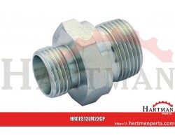 Przyłącze proste M22x1.5- M18x1.5 12L