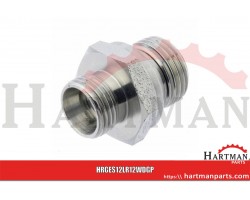Przyłącze proste z uszczelką 1/2" BSP - M18x1.5 12L