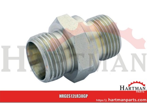 Przyłącze proste 3/8" BSP - M18x1.5 12L