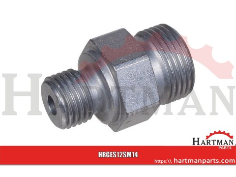 Przyłącze proste M14x1.5 - M20x1.5 12S