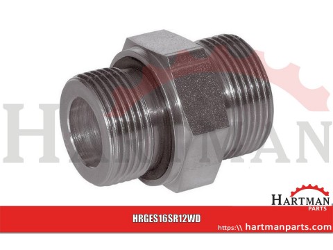 Przyłącze proste z uszczelką 1/2" BSP - M24x1.5 16S