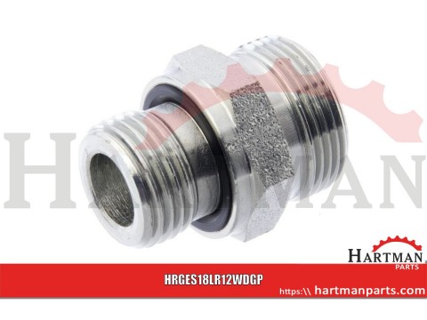 Przyłącze proste z uszczelką 1/2" BSP - M26x1.5 18L