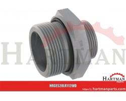 Przyłącze proste z uszczelką 1-1/2" BSP - M36x2 28L