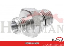 Przyłącze proste z uszczelką 1/4" BSP - M12x1.5 6L