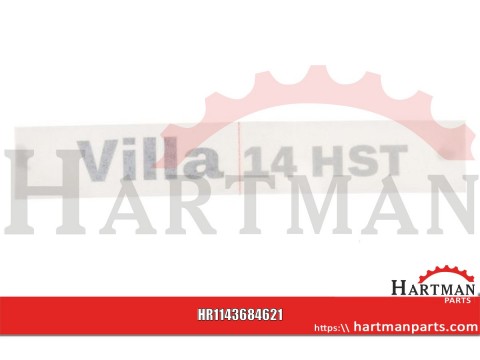 Naklejka "Villa 14 hst" Stiga