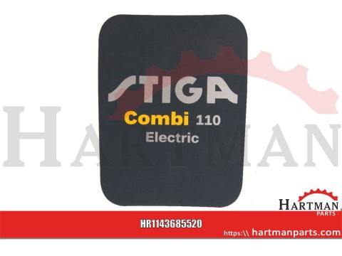 Naklejka „stiga combi 110 EL“
