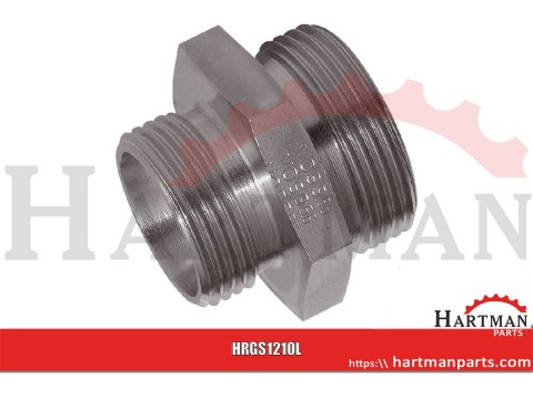 Złącze proste redukcyjne M18x1.5 12L - M16x1.5 10L