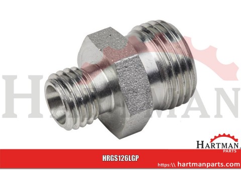 Złącze proste redukcyjne M18x1.5 12L - M12x1.5 6L