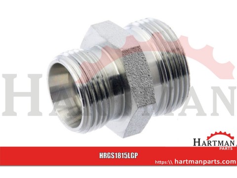 Złącze proste redukcyjne M26x1.5 18L - M22x1.5 15L