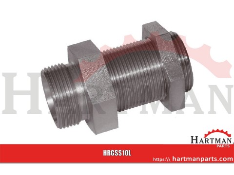 Złącze proste grodziowe M16x1.5 10L
