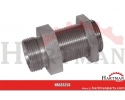 Złącze proste grodziowe M36x2 25S