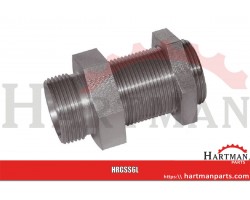 Złącze proste grodziowe M12x1.5 6L
