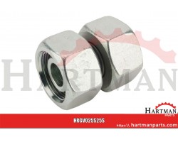 Złącze proste z nakrętkami M36x2 25S - M36x2 25S