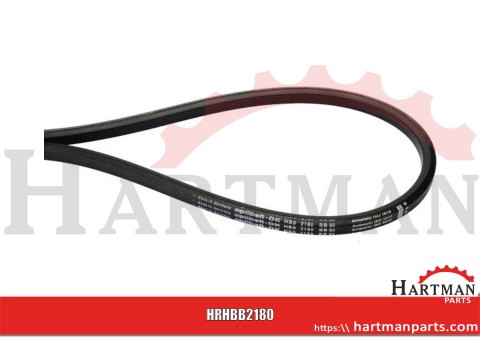 Pas klinowy podwójny profil BB/HBB, 2180 mm