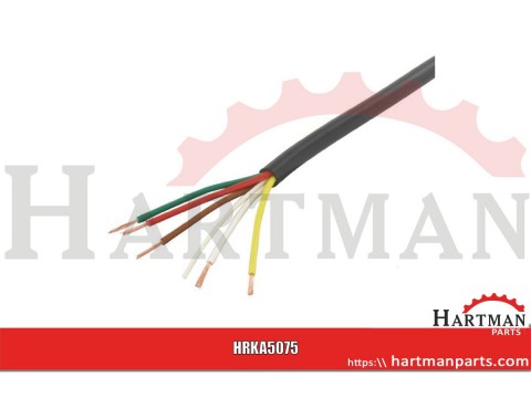 Przewód do przyczepy PCW, 5 x 0.75 mm²