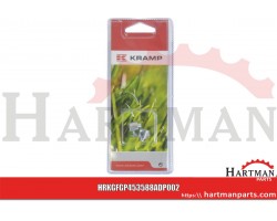 Zaciski liny 11x8mm/3,3mm (2x)
