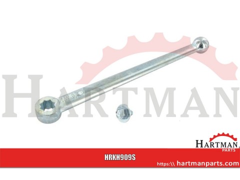 Dźwignia SW9 aluminium prosta