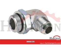 Złącze kolankowe 3/4 JIC x 1/2 BSP