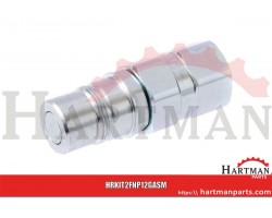 Wkład Multifaster wtyczka 2P 1/2" - 1/2" BSP