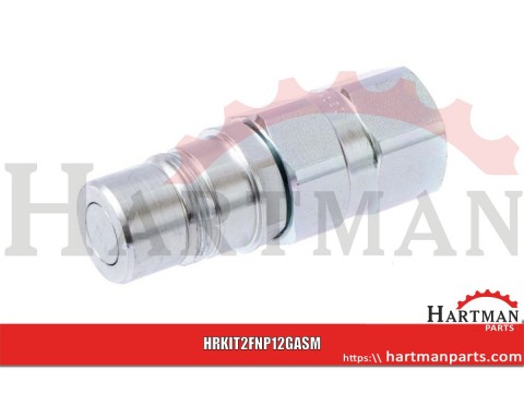 Wkład Multifaster wtyczka 2P 1/2" - 1/2" BSP