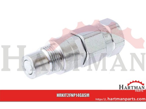 Wkład Multifaster wtyczka 2P 1/4" - 1/4" BSP