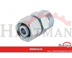 Złącze proste z nakrętką M26x1,5 18L - M36x2 28L