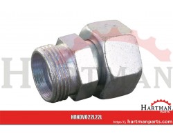Złącze proste z nakrętką M30x2 22L - M30x2 22L