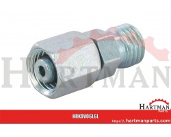 Złącze proste z nakrętką M12x1,5 6L - M12x1,5 6L