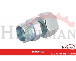 Złącze proste z nakrętką M16x1,5 8S - M14x1,5 8L