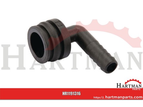 Przyłącze węża 90° T3M 16 mm