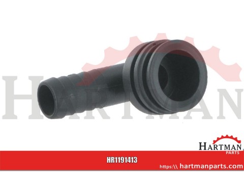 Przyłącze węża 90° T4M 13 mm