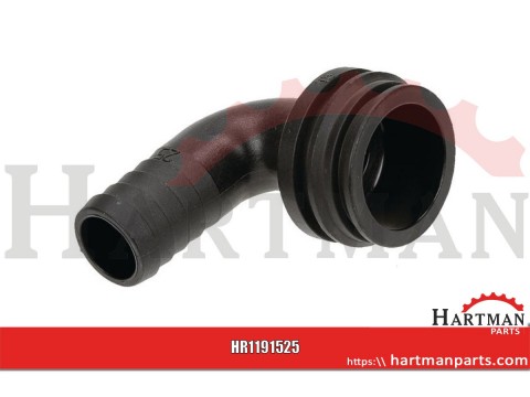 Przyłącze węża 90° T5 25 mm