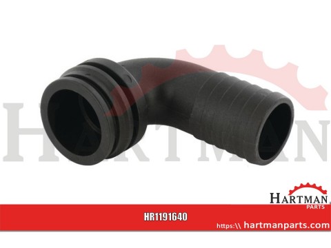 Przyłącze węża 90° T6 40 mm