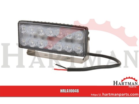 Lampa robocza prostokątna LED, 42W 3800lm światło rozproszone