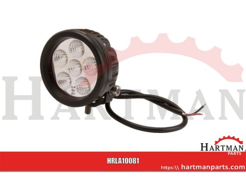 Lampa robocza okrągła LED, 18W 1440lm światło rozproszone