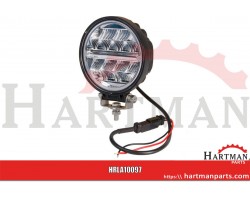 Lampa robocza okrągła LED, 24W 2272lm światło rozproszone