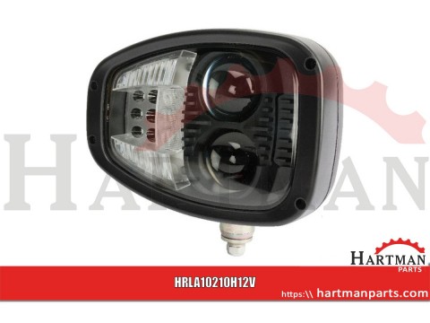 Lampa przednia halogenowa 12V H4 ECE prawa