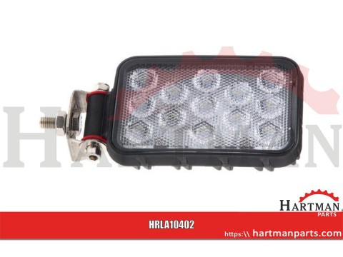 Lampa robocza prostokątna LED, 19.5W 1600lm światło rozproszone wtyczka Deutsch