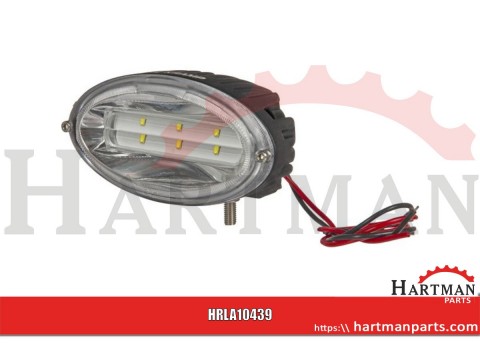 Lampa robocza LED, 30W, 2400 lm, owalna, Kramp