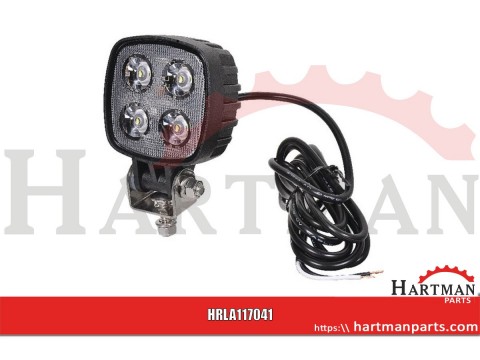 Lampa robocza kwadratowa LED, 12W 800lm światło rozproszone