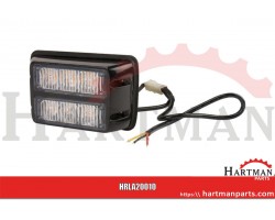 Lampa ostrzegawcza LED, 6 LED 18W 12/24V