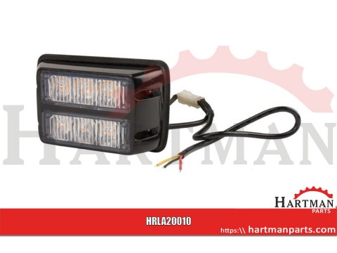 Lampa ostrzegawcza LED, 6 LED 18W 12/24V