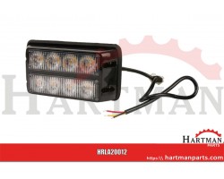 Lampa ostrzegawcza LED, 8 LED 24W 12/24V