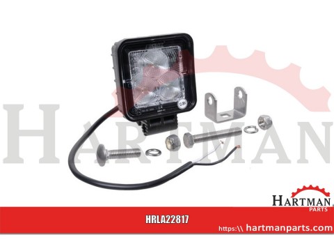 Lampa robocza kwadratowa LED, 8W 600lm