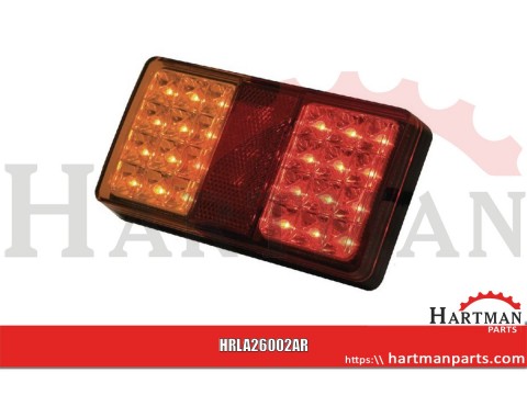 Lampa tylna zespolona LED LA2002M, mała 12/24V