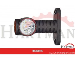 Lampa obrysowa przednio-tylna i pozycyjna LED, prosta 12/24V