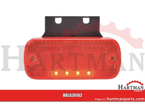 Lampa tylna pozycyjna prostokątna LED 12-24V z przewodem Kramp