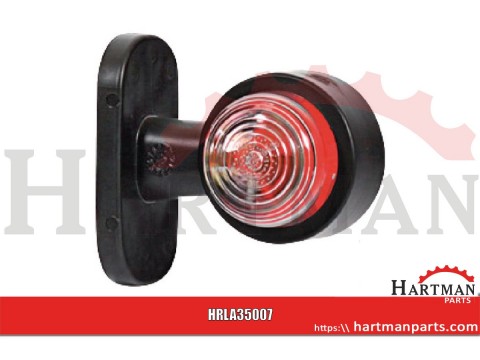 Lampa obrysowa przednio-tylna prosta krótki halogen 12V lub 24V gopart
