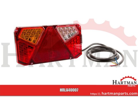 Lampa tylna zespolona prostokątna lewa LED 12-24V Kramp